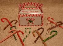 One Dozen Gourmet Candy Canes - Assorted Flavors